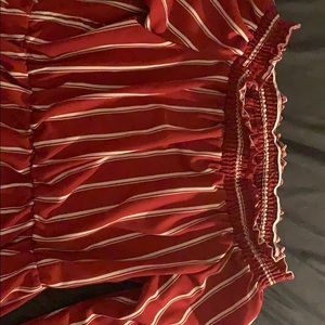 Off the shoulder dress